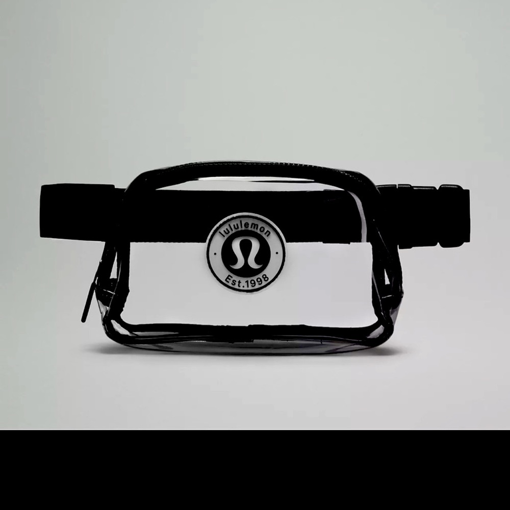 NWT. Lululemon Everywhere Clear 1L Belt Bag.